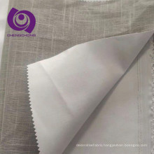 Luisa 3 100%Polyester Linen Look Fabric Washable Environment Friendly Anti-bacteria  Cheap Curtain Fabric